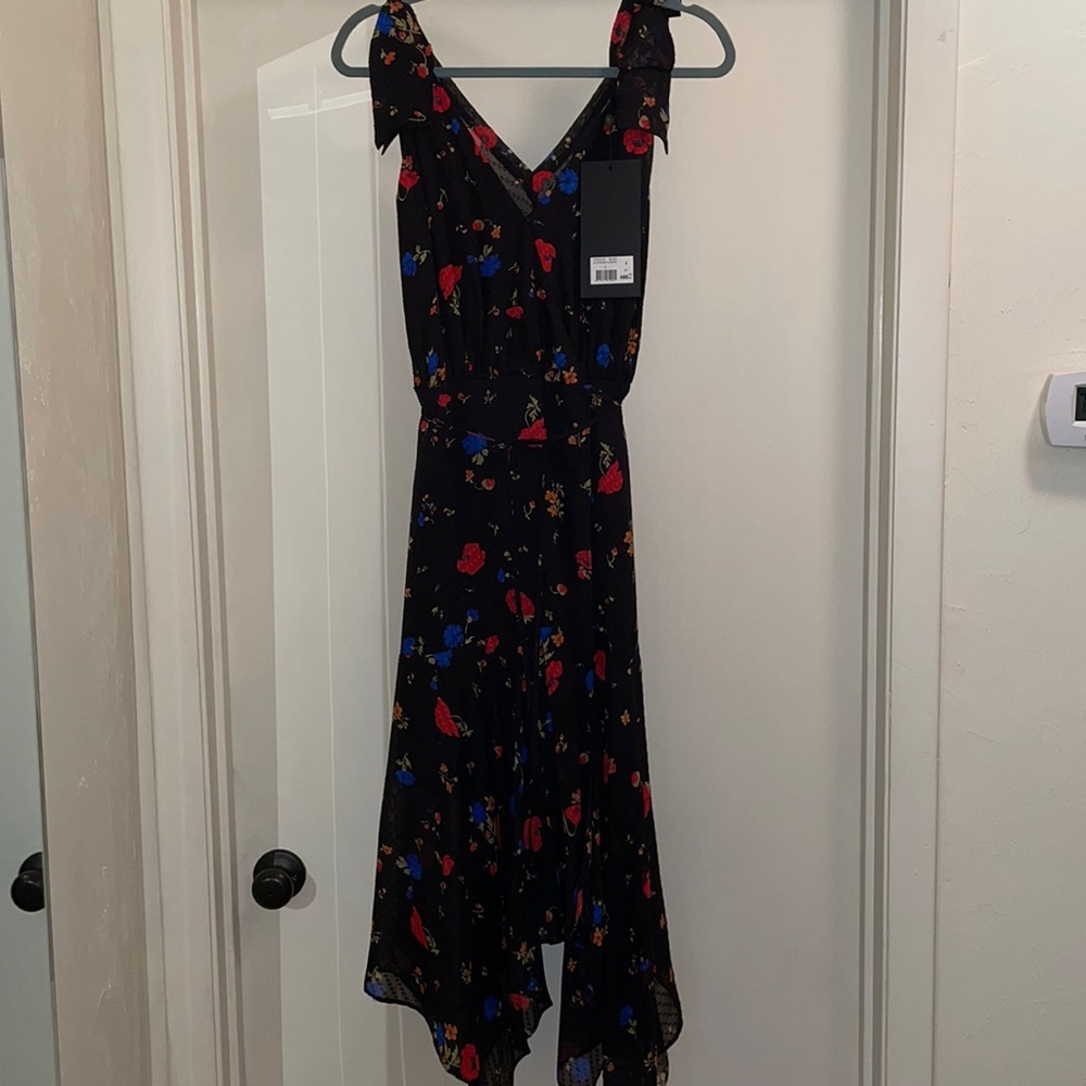 Kooples midi wrap dress